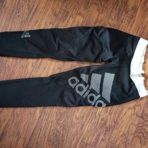 Adidas workout leggings size M